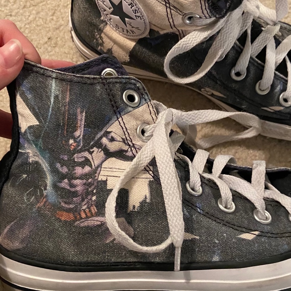 NWOB Batman high top converse